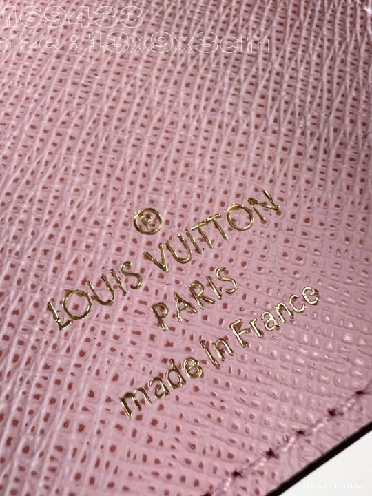 Official oldcobbler Juliette cm VUITTON WALLET-13*9*3 LOUIS 0810